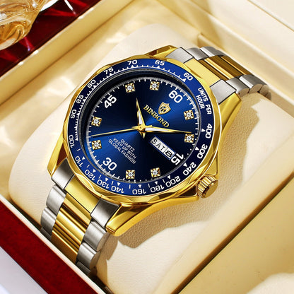 Binbond montre-bracelet à Quartz de luxe