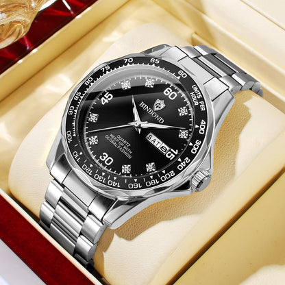 Binbond montre-bracelet à Quartz de luxe